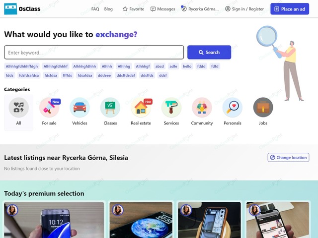 Osclass themes - Classifieds & Marketplace - OsclassPoint.com Osclass themes - Classifieds & Marketplace - OsclassPoint.com