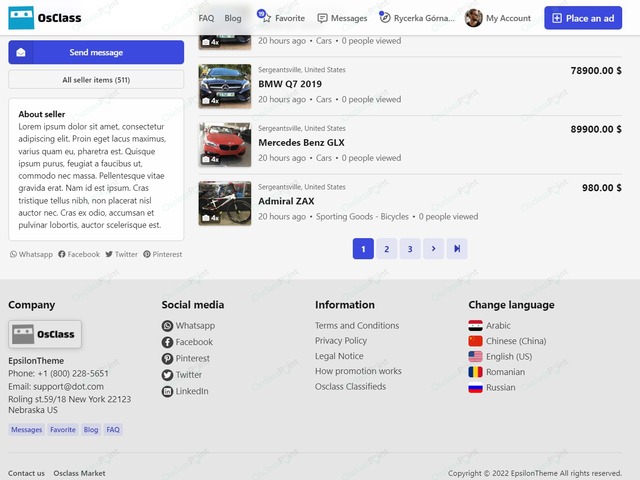 Epsilon Osclass Theme Epsilon Osclass Theme